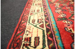 Orient perski dywan ręcznie tkany Hamadan luksusowy chodnik 80x400
