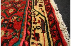 Orient perski dywan ręcznie tkany Hamadan luksusowy chodnik 80x400