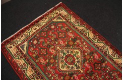 Orient perski dywan ręcznie tkany Hamadan luksusowy chodnik 80x400