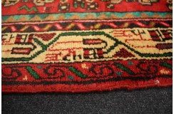 Orient perski dywan ręcznie tkany Hamadan luksusowy chodnik 80x400