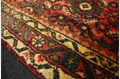 Orient perski dywan ręcznie tkany Hosseinabad luksusowy chodnik 80x400