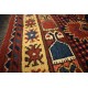 Oryginalny 100% wełniany dywan Afgan Kargahi Modern 110x160cm ręcznie gęsto tkany