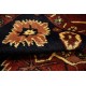 Oryginalny 100% wełniany dywan Afgan Kargahi Modern 130x180cm ręcznie gęsto tkany