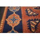 Oryginalny 100% wełniany dywan Afgan Kargahi Modern 150x190cm ręcznie gęsto tkany