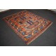Oryginalny 100% wełniany dywan Afgan Kargahi Modern 170x200cm ręcznie gęsto tkany