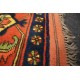 Oryginalny 100% wełniany dywan Afgan Kargahi Modern 200x300cm ręcznie gęsto tkany
