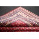 Czerwony oryginalny dywan Kashan (Keszan) z Iranu wełna 250x350cm perski wzór pawie oczka