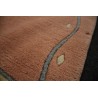 Rzeźbiony luksusowy chodnik z nepalu wartościowy 110x670cm wełna