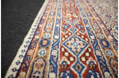 Dywan Mud herati Fine z Iranu ręcznie tkany wełna 80x300cm