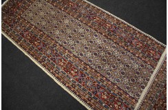 Dywan Mud herati Fine z Iranu ręcznie tkany wełna 80x300cm