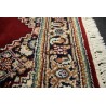Herati ręcznie tkany dywan Bidjar z Indii wełniany chodnik czerwony