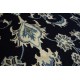 Nain ręcznie tkany dywan z Iranu wełna 160x240cm granatowy majestatyczny klasyczny