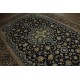 Piękny oryginalny dywan Kashan (Keszan) z Iranu z medalionem wełna 300x400cm perski granatowy