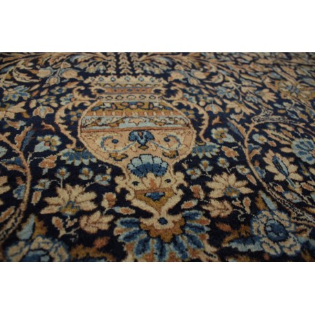 Absolutny unikat dywan Yazd (Jazd) Rahwar ok 307x420cm 100% wełna cenny jedyny perski lśniący kwiatowy