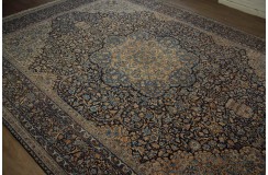 Absolutny unikat dywan Yazd (Jazd) Rahwar ok 307x420cm 100% wełna cenny jedyny perski lśniący kwiatowy