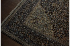 Absolutny unikat dywan Yazd (Jazd) Rahwar ok 307x420cm 100% wełna cenny jedyny perski lśniący kwiatowy