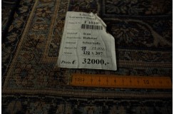 Absolutny unikat dywan Yazd (Jazd) Rahwar ok 307x420cm 100% wełna cenny jedyny perski lśniący kwiatowy