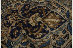 Absolutny unikat dywan Yazd (Jazd) Rahwar ok 307x420cm 100% wełna cenny jedyny perski lśniący kwiatowy