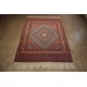 Ręcznie tkany antyczny dywan afgański ekskluzywny gęsto tkany 195x281cm wełna i jedwab antyk