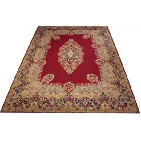 Absolutny unikat dywan Yazd (Jazd) wielki ok 300x400cm 100% wełna cenny jedyny perski kwiatowy