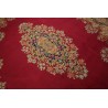 Bogaty klasyczny bordowy perski dywan Kerman (Kirman) ok 300x425cm 100% wełna