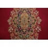 Bogaty klasyczny bordowy perski dywan Kerman (Kirman) ok 300x425cm 100% wełna