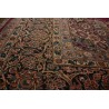 Bogaty klasyczny bordowy perski dywan Kerman (Kirman) ok 300x400cm 100% wełna