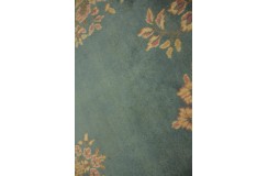 Bogaty klasyczny niebieski perski dywan Kerman (Kirman) ok 300x400cm 100% wełna