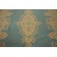 Bogaty klasyczny niebieski perski dywan Kerman (Kirman) ok 300x400cm 100% wełna