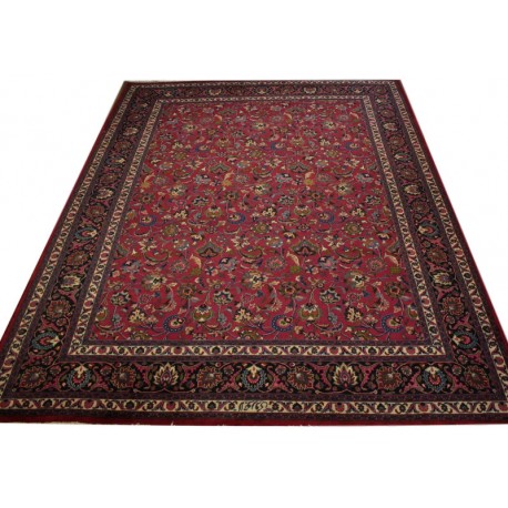 Oryginalny ręcznie tkany perski dywan 300x400cm 100% wełna - Meszhed Iran sygnowany