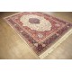 Beżowy klasyczny dywan Tebriz z Indii 200x300cm 100% wełna oryginalny ręcznie tkany perski gruby