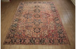 Piękny ręcznie tkany dywan perski Heriz 100% wełna ok 250x350cm Iran