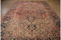 Orientalny ręcznie tkany dywan Heriz z Iranu 100% wełna ok 250x350cm