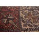 Ręcznie tkany antyczny dywan afgański ekskluzywny gęsto tkany 240x375cm antyk 100% wełna