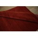Gładki 100% wełniany dywan Gabbeh Handloom nasycony ceglasty 200x300cm bez wzorów