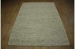 Wełniany dywan płasko tkany kilim ręcznie tkany z Indii 160x230