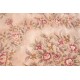 Piękny dywan Aubusson Habei ręcznie tkany z Chin 250x350cm 100% wełna przycinany rzeźbione kwiaty beżowy czerwony