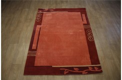 Akrylowo-poliestrowy dywan Luxor Living Palma czerwony 140x200cm