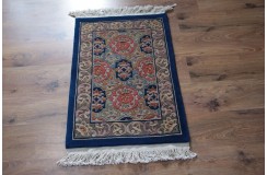Przepiękny wełniany dywan org. AUBUSSON 100% WEŁNA rzeźbiony
