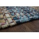 100% wełna filcowana kolorowy nowoczesny ręcznie tkany dywan 200x300cm