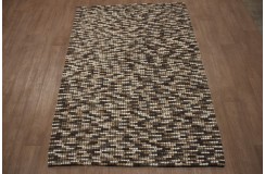 Wełniany dywan 160x230cm nietypowy wełna filcowana Bricks