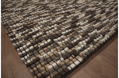 Wełniany dywan 160x230cm nietypowy wełna filcowana Bricks