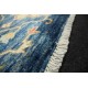 Dywan Ziegler Ariana Klassik niebieski 100% wełna kamienowana ręcznie tkany 277x362 ekskluzywny