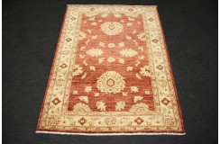 Czerwony dywan Ziegler Farahan 100% wełna kamienowana ręcznie tkany 103x145cm