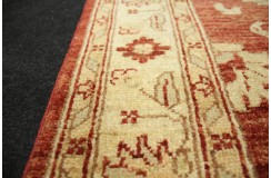Czerwony dywan Ziegler Farahan 100% wełna kamienowana ręcznie tkany 103x145cm