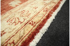 Czerwony dywan Ziegler Farahan 100% wełna kamienowana ręcznie tkany 103x145cm