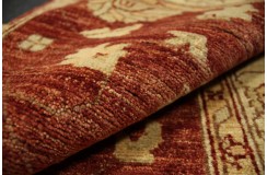 Czerwony dywan Ziegler Farahan 100% wełna kamienowana ręcznie tkany 103x145cm