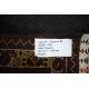 Dywan Afganistan Khuwaje Turkmeński geometryczny Tekke oryginalny 100% wełniany najwyższa jakość 51x96cm