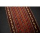 Dywan Afganistan Khuwaje Turkmeński geometryczny Tekke oryginalny 100% wełniany najwyższa jakość 54x96cm