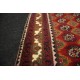 Dywan Afganistan Khuwaje Turkmeński geometryczny Tekke oryginalny 100% wełniany najwyższa jakość 54x96cm